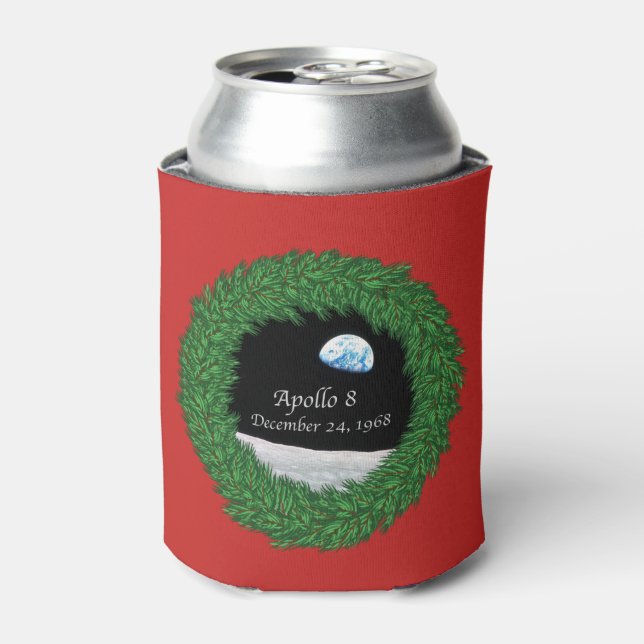 Porta-lata Apollo 8 missão da lua da véspera de Natal (Can Front)