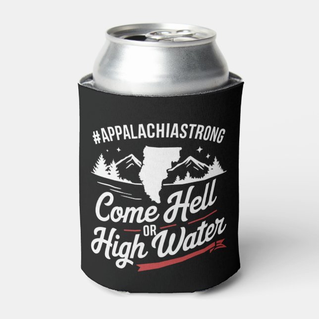 Porta-lata Appalachia Forte Venha o Diabo ou a Água Alta Mont (Can Front)