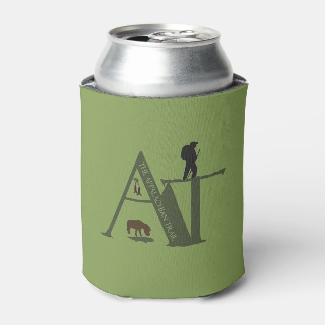 Porta-lata Appalachian Trail AT Can Cooler (Can Front)