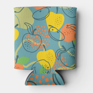 Porta-lata Apples Galore: Impressão de colheita moderna.