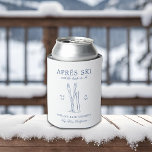 Porta-lata Après Ski Com A Noiva Para Ser Bach Weekend<br><div class="desc">Este design apresenta um texto ousado moderno,  vibrações de neve com elementos desenhados à mão.</div>