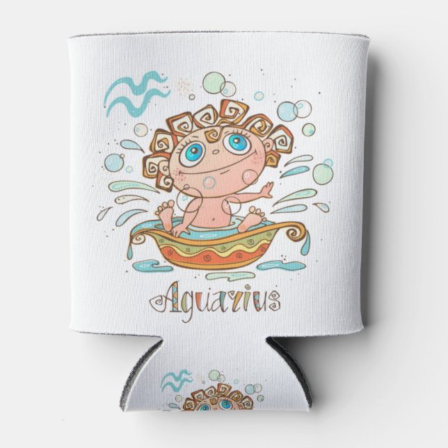 Porta-lata Aquarius Cartoon Baby (Frente)