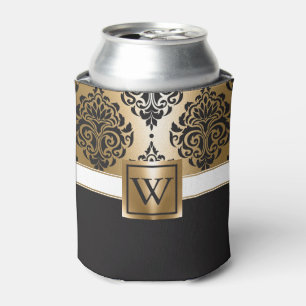 Porta-lata Árabe Ouro e preto