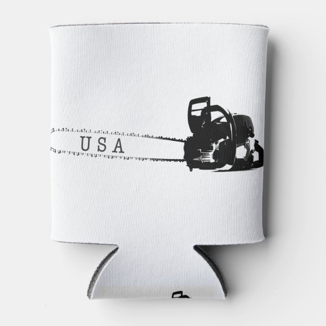 Porta-lata Arborist chainsaw tree surgeon Gift Present (Frente)