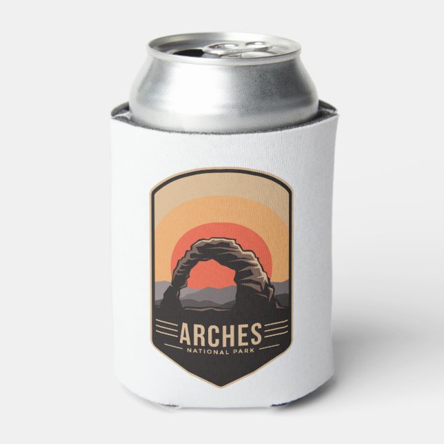 Porta-lata Arches National Park Can Cooler (Can Front)