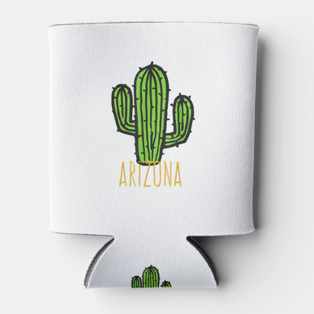 Porta-lata Arizona Cactus - AZ Souvenir (Frente)