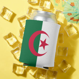 Porta-lata Arrefecimento com bandeira da Argélia