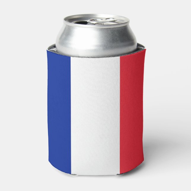 Porta-lata Arrefecimento com bandeira da França (Can Front)
