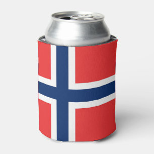 Porta-lata Arrefecimento com bandeira da Noruega