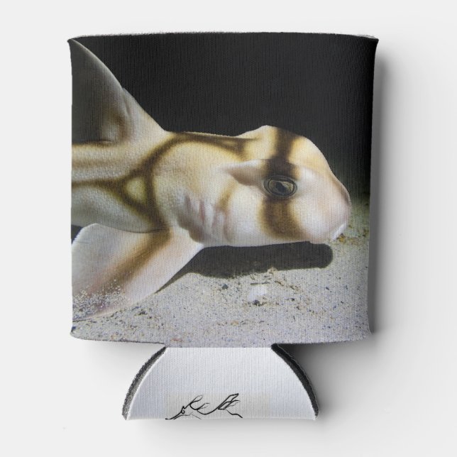 Porta-lata Arrefecimento com design de tubarão (Frente)