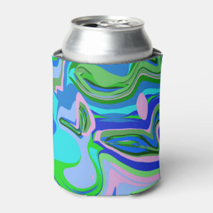 Porta-lata Arrefecimento com design Psicodélico