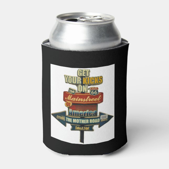 PORTA-LATA "ARREFECIMENTO PERSONALIZADO" ***ROTA 66*** (Can Front)