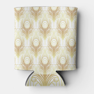 Porta-lata Art Deco Black Dourado: 1920 itinerante