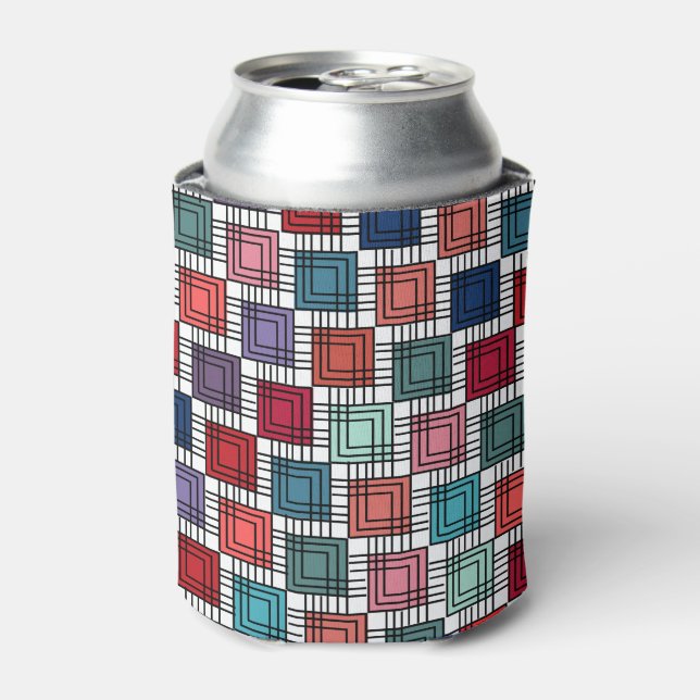 Porta-lata Art Deco Squares (Can Front)