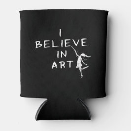 Porta-lata Art Fairy: Eu Acredito Na Arte