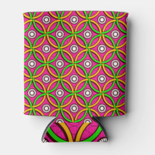 Porta-lata Arte Africana: Imagem Abstrato sem costura