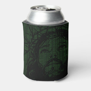 Porta-lata Arte ASCII Jesus Coroa de Espinhos João 19:30