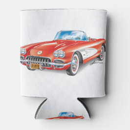 PORTA-LATA ARTE AUTOMÓVEL DE VETTE ELEGANTE