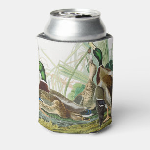 Porta-lata Arte da Vida Selvagem do Pato-real de Audubon Anti