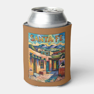 Porta-lata Arte de Viagem de Santa Fé ao Estilo de Van Gogh c