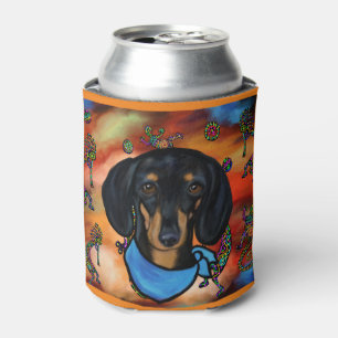 Porta-lata arte do sudoeste doxie