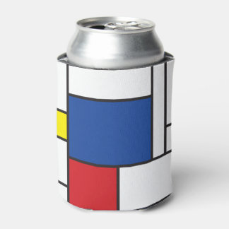 Porta-lata Arte Moderna De Stijl Geométrica Minimalista Mondr