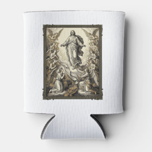 Porta-lata Arte Vetorial de Gravação de Anjo da Ascensão Vint