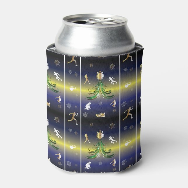 Porta-lata Árvore de Natal em Pista - Raparigas Correndo (Can Front)