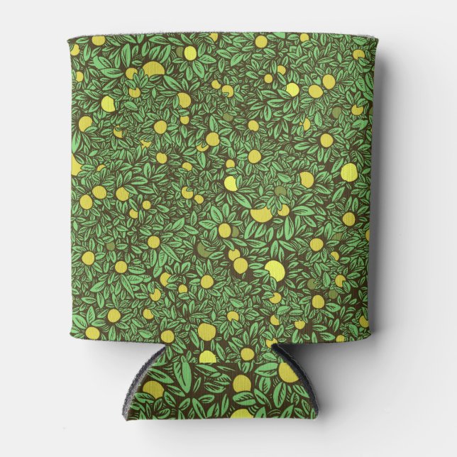 Porta-lata Árvores Ricas de Jardim da Fruta Verde (Frente)
