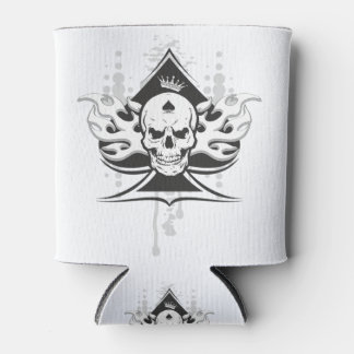 Porta-lata Ás do crânio de espadas