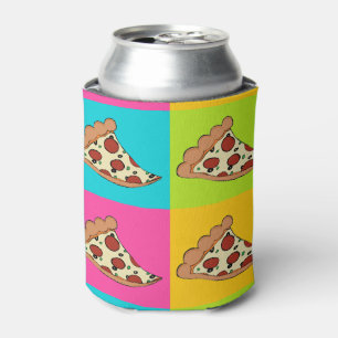 Porta-lata as fatias da pizza enlatam o refrigerador