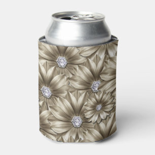 Porta-lata As Flores De Diamante Podem Arrefecer
