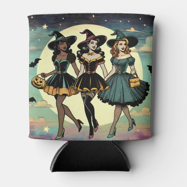 Porta-lata As melhores bruxas conseguem resfriar (Frente)