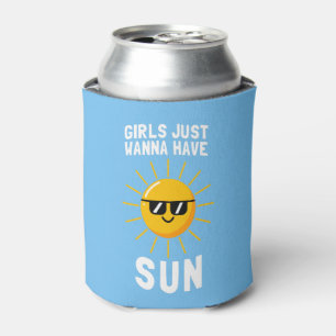 Porta-lata As meninas apenas querem ter Sun