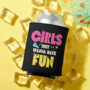 Porta-lata As Meninas Só Querem se Divertir Nostalgia dos Ano