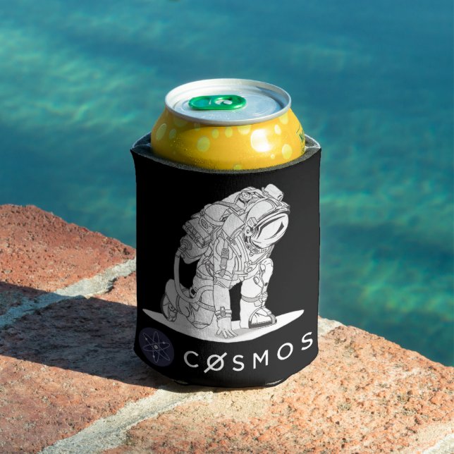 Porta-lata Astronauta do Cosmos - Atom à Lua (Piscina in situ)