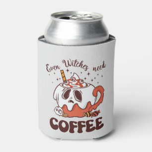 Porta-lata Até Bruxas Precisam De Café