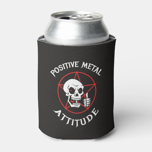Porta-lata Atitude metálica positiva (Can Front)