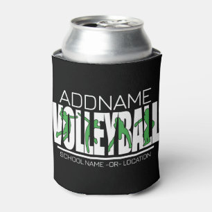 Porta-lata Atleta da Equipe de Volei ADICIONE NOME Melhor Atl