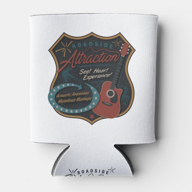 Porta-lata Atração na estrada pode arrefecer (Slate) (Frente)