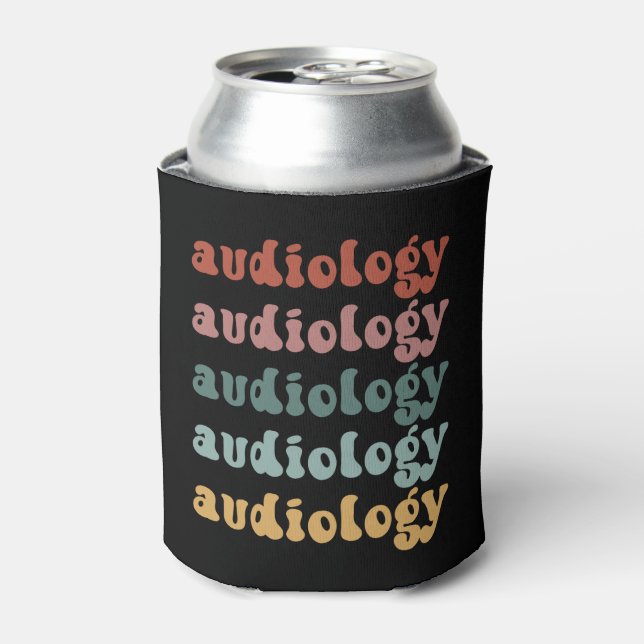 Porta-lata Audiologia | Doutor Audiologista Retro (Can Front)