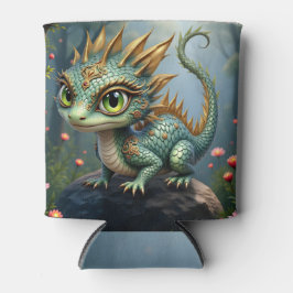 Porta-lata Auren – Pequeno Dragão da Floresta Esmeralda
