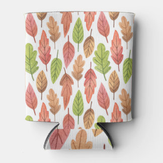 Porta-lata Autumn Deixa Watercolor: Nature Pattern.