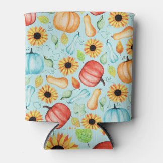 Porta-lata Autumn Pumpkins Girassóis