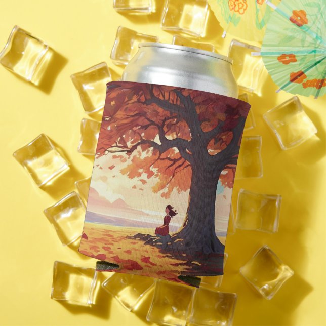 Porta-lata Autumn Tree Prayer Girl (Verão in situ)