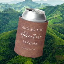 Aventura de Couro Castanho Personalizada