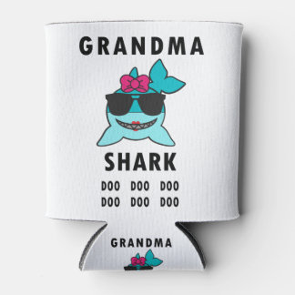 Porta-lata Avó Shark Doo Doo Doo