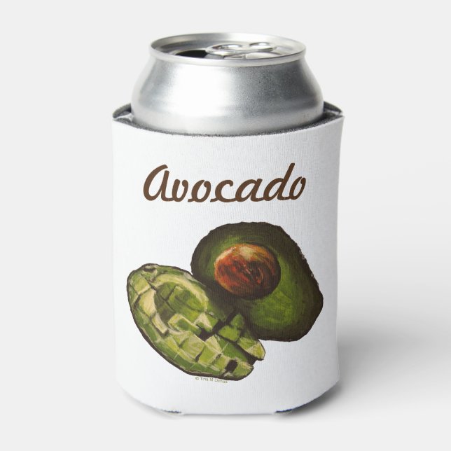 Porta-lata Avocado Can Cooler (Can Front)