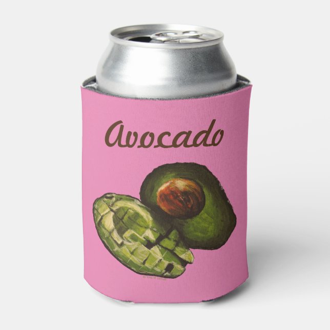 Porta-lata Avocado Can Cooler (Can Front)
