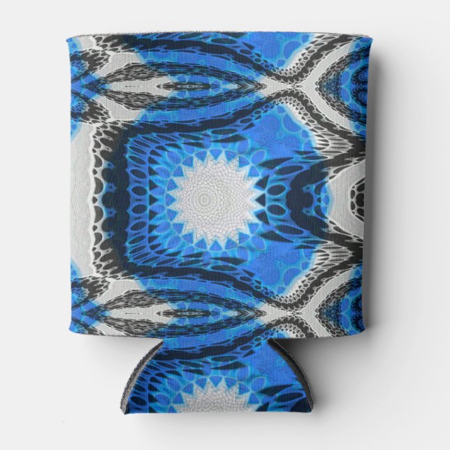 Porta-lata Azul atômico (Frente)
